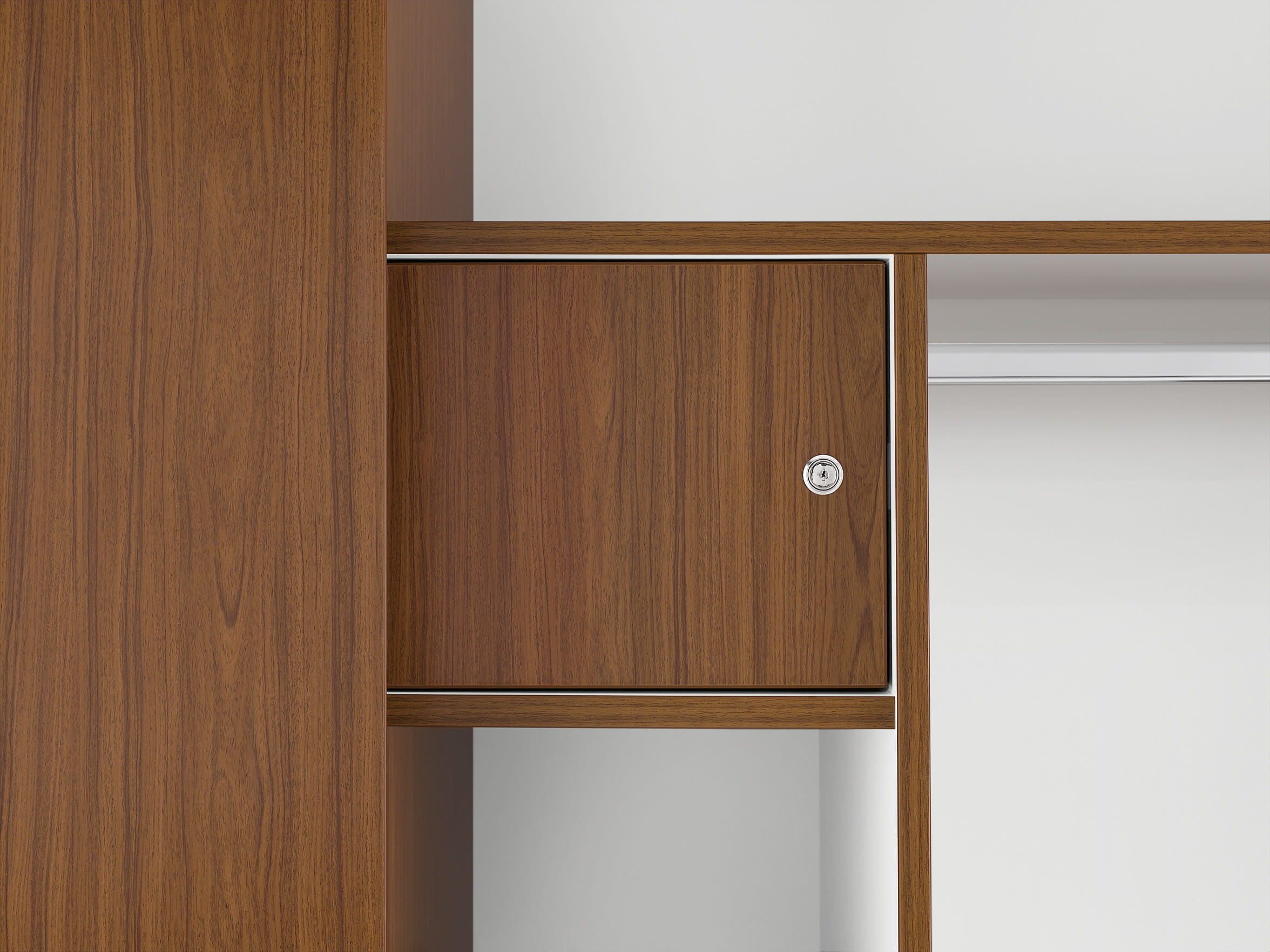 Armario Individual Con 2 Puertas Linet